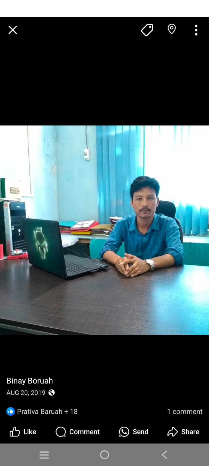 Mr. Binoy Boruah, Director of Vidaya Skill Academy